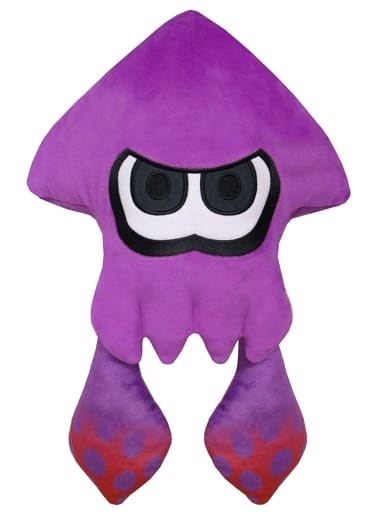Splatoon Big Squid Neon Purple ALL STAR COLLECTION Plush - Sanei Boeki