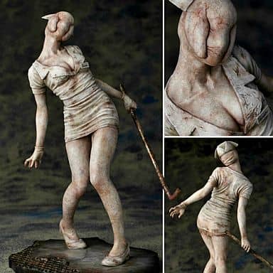 Silent Hill Bubble Head Nurse 1/6 Scale 10-Piece Statue Set - Gecco