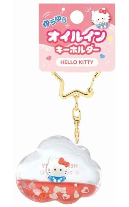 Hello Kitty Yura Yura Oil-in-Keychain Sanrio Characters Keychain