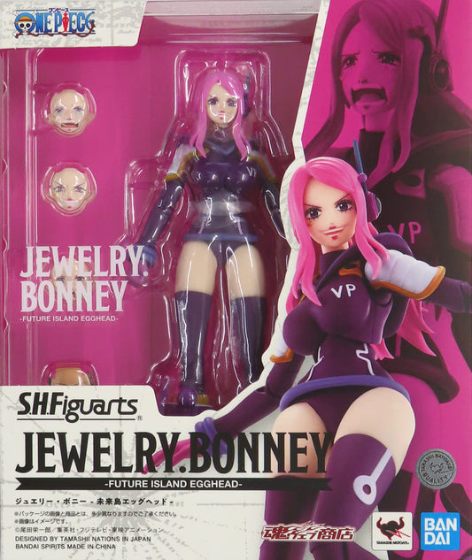 S.H.Figuarts Jewelry Bonney -Future Island Egghead- ONE PIECE Figure - Bandai