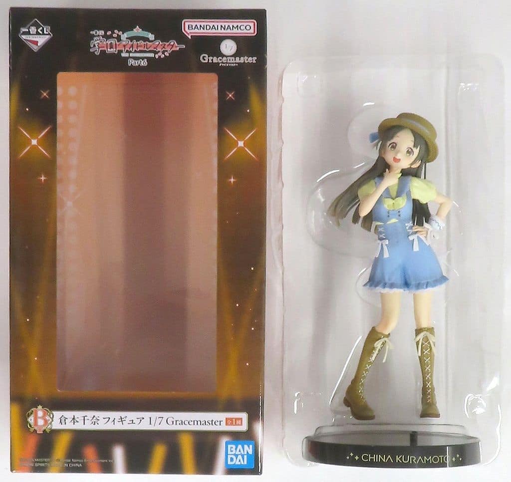 THE IDOLM@STER Series China Kuramoto Ichiban Kuji Gracemaster 1/7 Scale Figure - Bandai Spirits