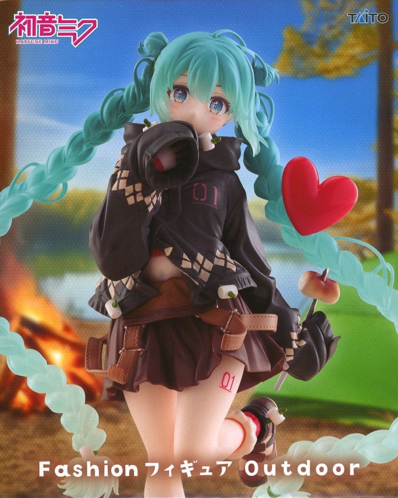 Hatsune Miku Character Vocal Series 01 Fashion Outdoor Figure - Taito