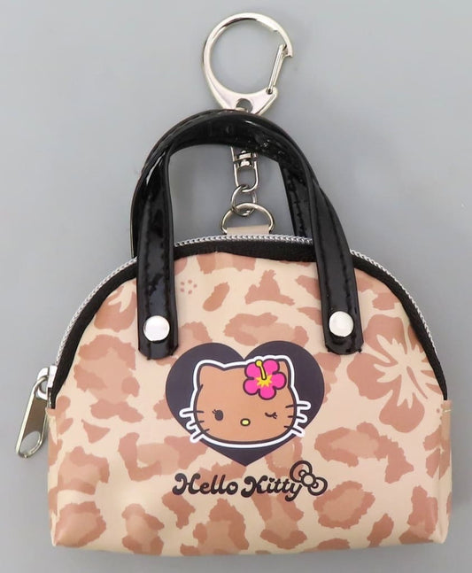 Sanrio Characters Hello Kitty Black Mini Bag Keychain Mascot Charm