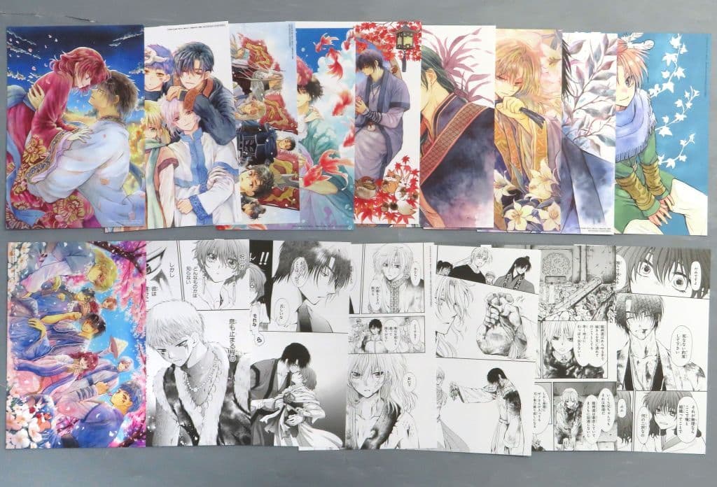 Yona of the Dawn Hana to Yume 2026 Jan 1 Issue Appendix Reproduction Original Art 16-Sheet Set - Pre-owned