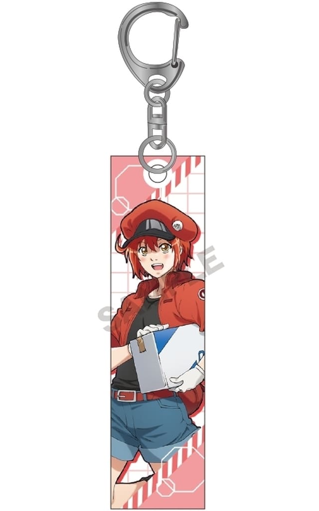 Red Blood Cell Acrylic Stick Keychain Cells at Work! Acrylic Goods (Pre-owned)