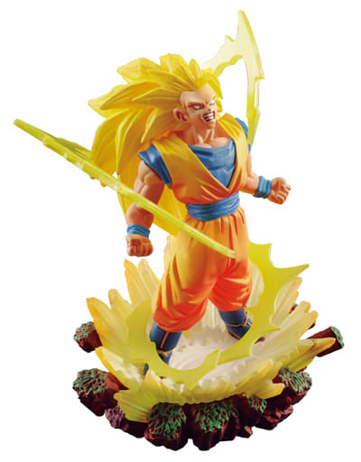 Dragon Ball Son Goku (Super Saiyan 3) Capsule Doracap Memorial Trading Figure - MegaHouse
