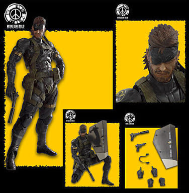 Metal Gear Solid Snake PLAY ARTS Kai Sneaking Suit Ver Figure - Square Enix