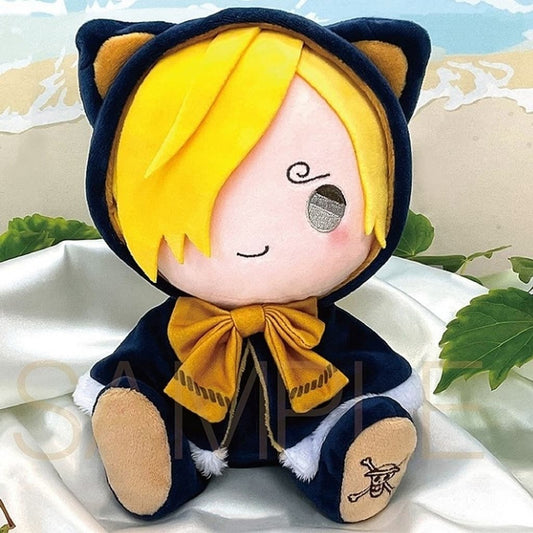 Sanji Kemopon Plush ONE PIECE Kemono Mimi Poncho (Pre-owned)