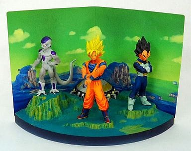Dragon Ball Goku, Vegeta & Frieza Diorama Figure Set Vol. 1 (3-Piece Set)