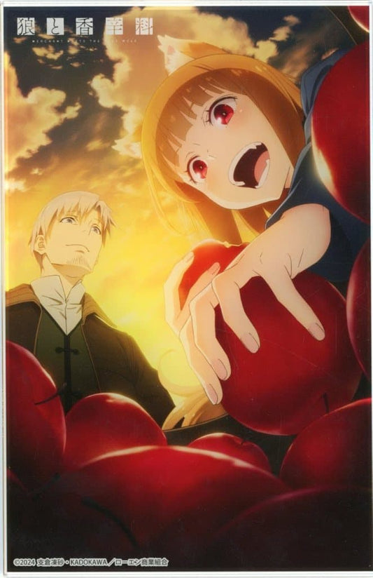 Spice and Wolf Holo & Lawrence Visual Acrylic Plate (Pre-owned) - KADOKAWA