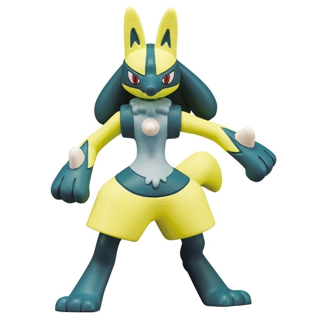 Pokémon Lucario Yellow Moncolle MS-52 Monster Collection Figure - Takara Tomy