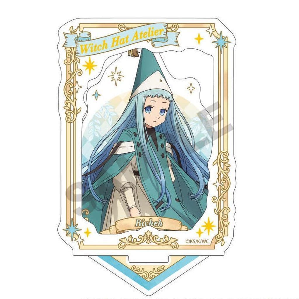 Witch Hat Atelier Richeh Acrylic Stand Frame-Style Foil Stamped Acrylic Stand