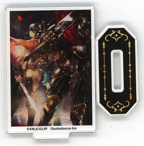 Overlord Kuji Hiki Do IV Online Lottery Volume 3 Package Design Mini Acrylic Stand - KADOKAWA