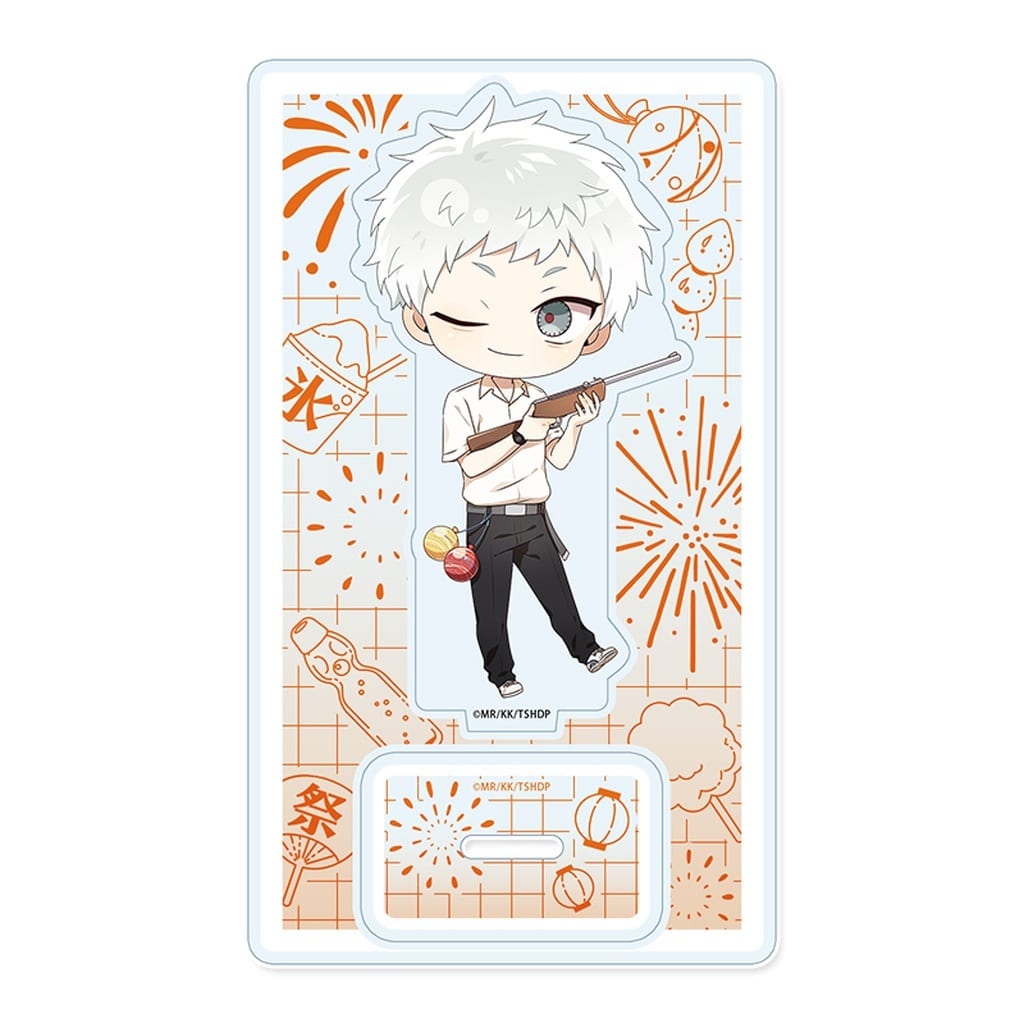 The Summer Hikaru Died Hikaru Puchi Choco Acrylic Stand Summer Festival Ver.