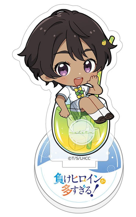 Too Many Losing Heroines! Lemon Yakishio Cider Mini Acrylic Stand - Key-th
