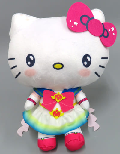 Sailor Moon Hello Kitty Super Sailor Moon Eternal x Sanrio Characters Big Plush - Banpresto