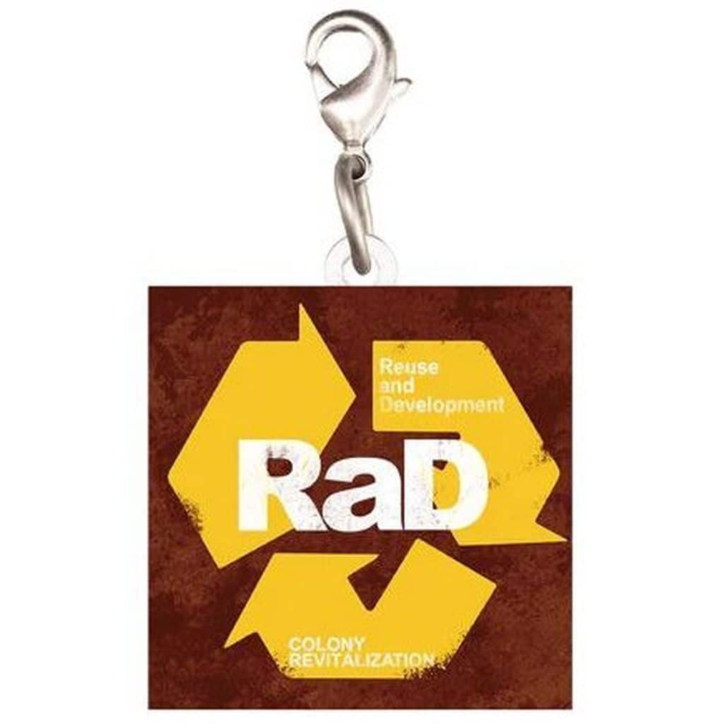 Armored Core RaD Emblem Metal Charm 4 Keychain - SO-TA