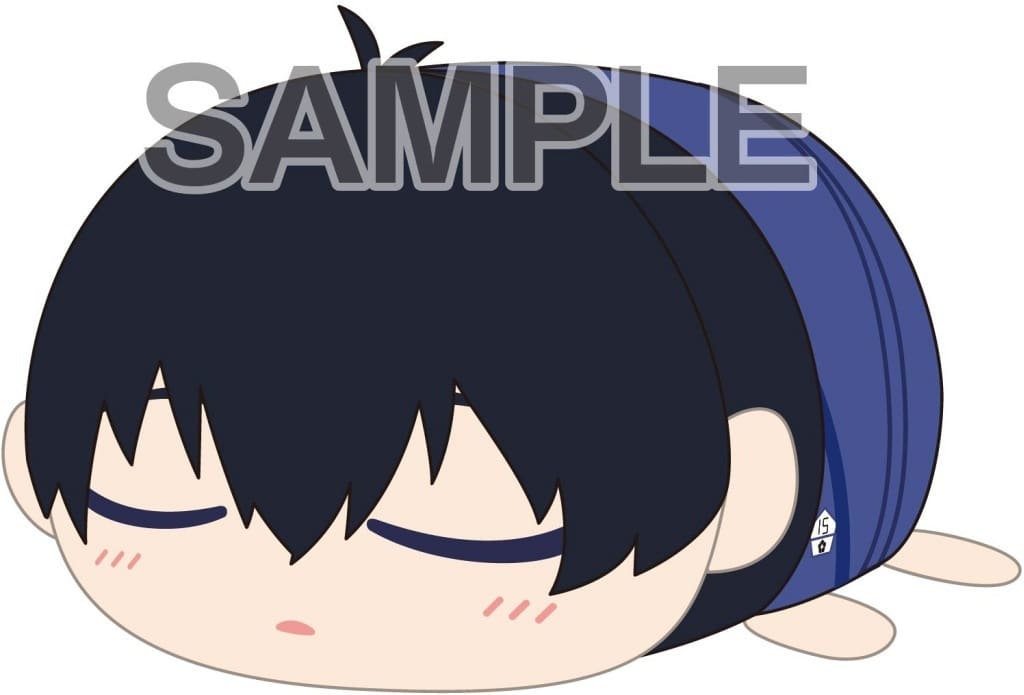 Blue Lock Yoichi Isagi (Sleeping Ver.) Poteko Coro Mascot M Size Plush - Max Limited (Pre-owned)