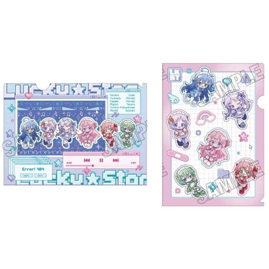Lucky Star A4 Clear File Set Clear File Lucky Star - Medicos Entertainment