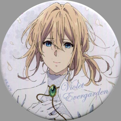 Violet Evergarden: Eternity and the Auto Memory Doll Can Badge