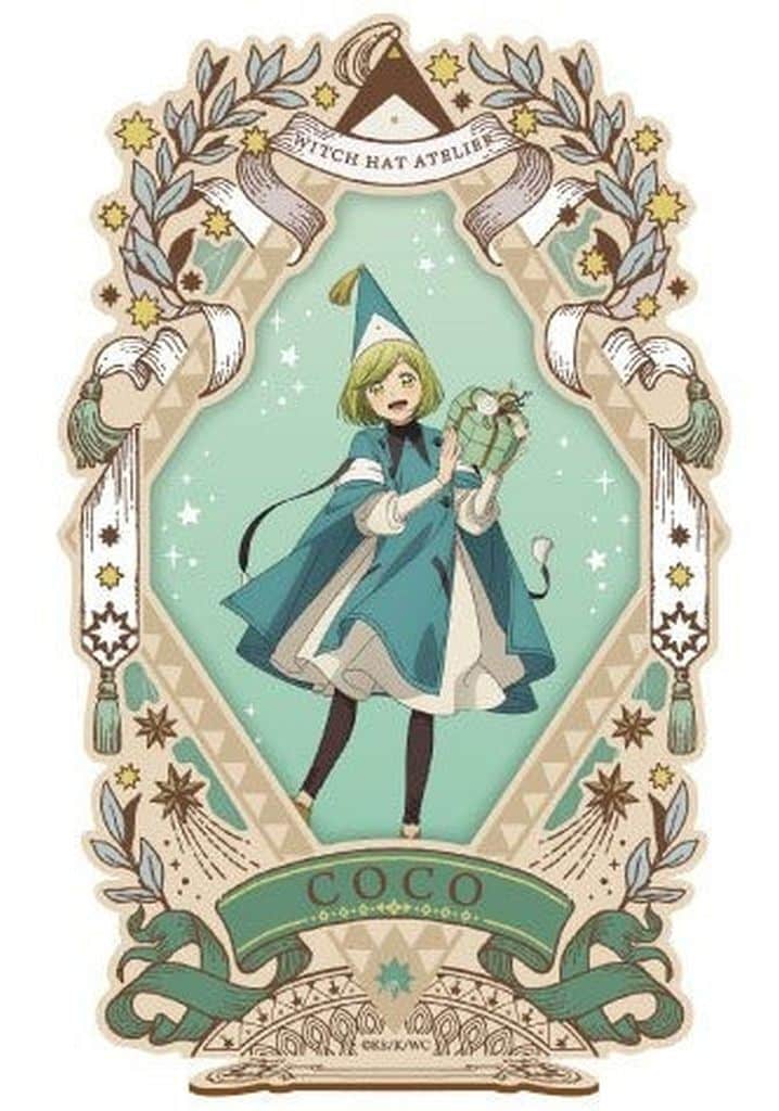 Witch Hat Atelier Coco Wood Frame Acrylic Stand - Ensky