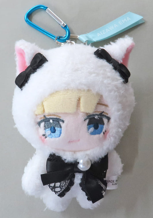 VSPO! Aizawa Ema Neko Ema Plush Keychain