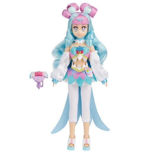 Pretty Cure Cure La Mer Precure Style Figure Doll Tropical-Rouge! Pretty Cure Doll Figure - Bandai