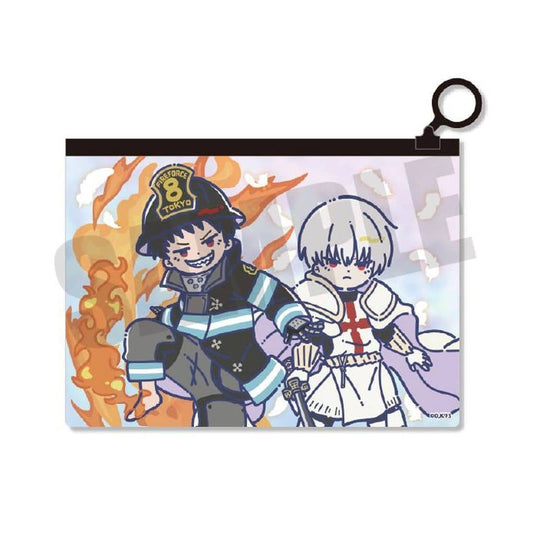 Fire Force Shinra Kusakabe & Sho Kusakabe Retopopu Aurora Pouch
