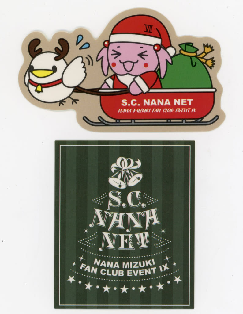 NANA Nana Mizuki S.C. NANA NET Fan Club Event IX Sticker Set B