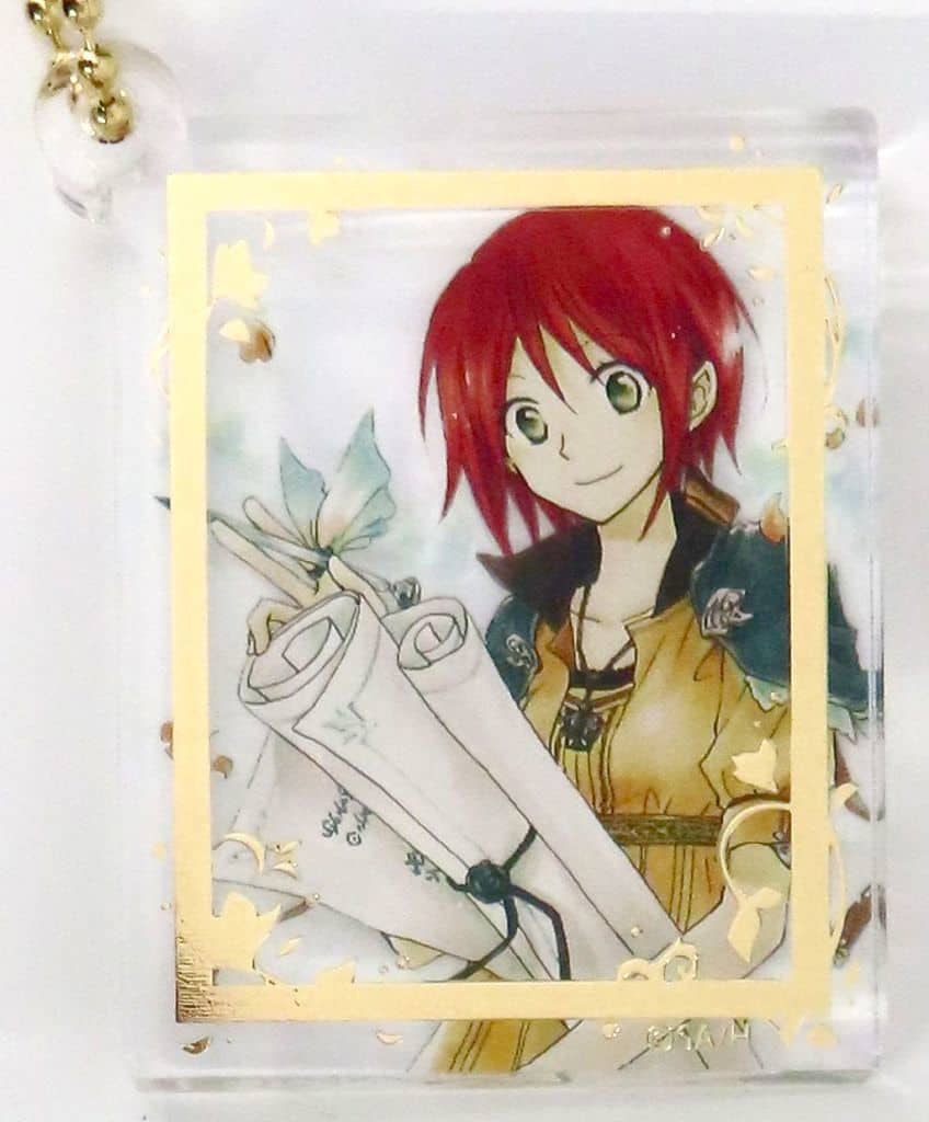Snow White Bust-Up Trading Acrylic Keychain Snow White with the Red Hair Original Art Exhibition
