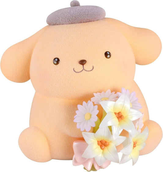 Sanrio Pompompurin mofamofy Figure, Pastel Color ver. - Bandai