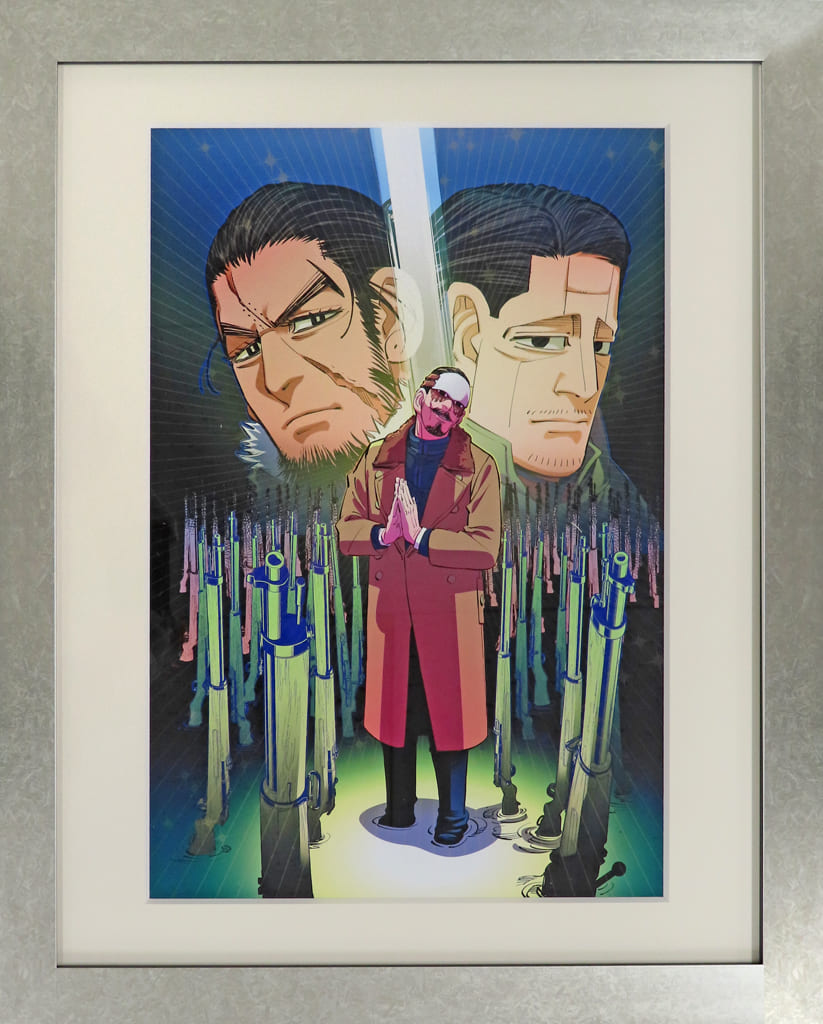 Golden Kamuy Exhibition Framed High-Definition Digital Color Print Episode 245 Pre-owned