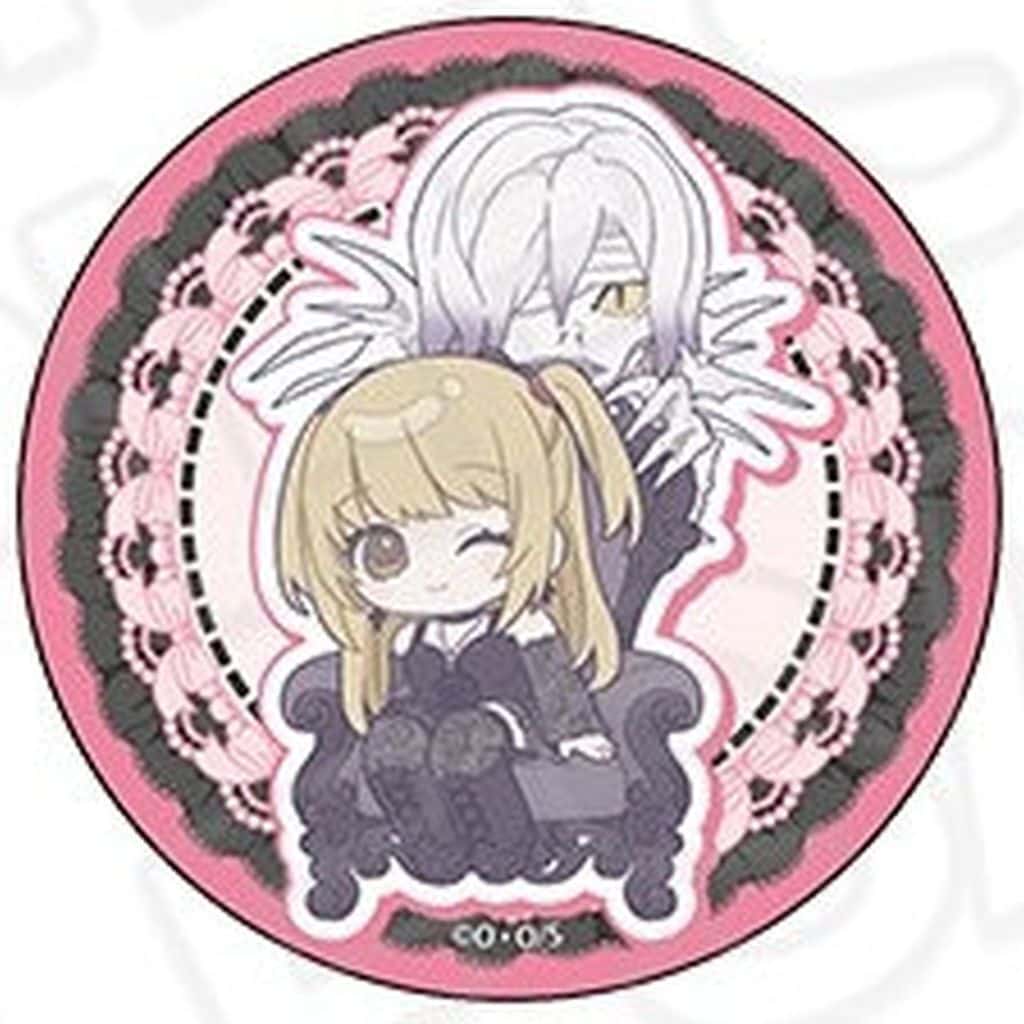 DEATH NOTE Misa Amane & Rem Hologram Can Badge Deformed ver. Jump Festa 2026 Can Badge - Contents Seed