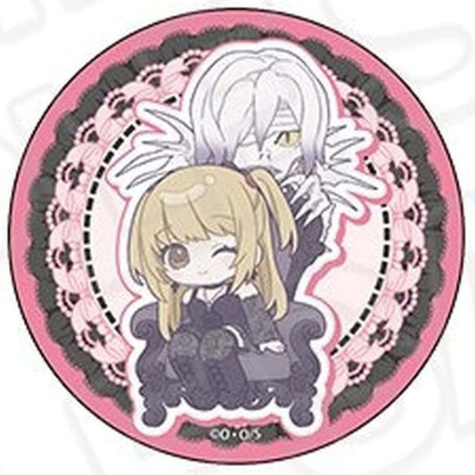 DEATH NOTE Misa Amane & Rem Hologram Can Badge Deformed ver. Jump Festa 2026 Can Badge - Contents Seed