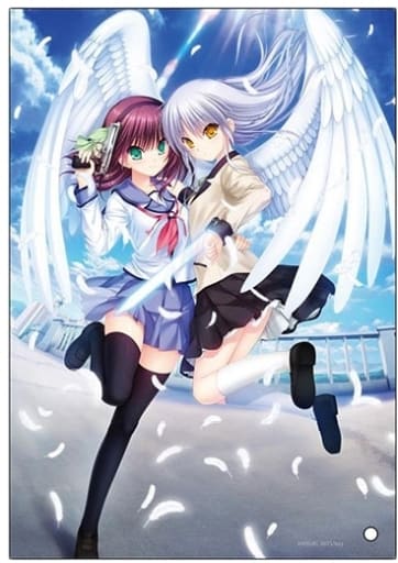 Angel Beats! Kanade Tachibana Yuri Mini Acrylic Art Acrylic Goods - Contents Seed