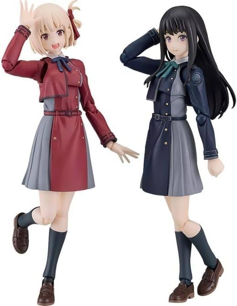 figma Chisato Nishikigi & Takina Inoue Set Lycoris Recoil Figure - Good Smile Company