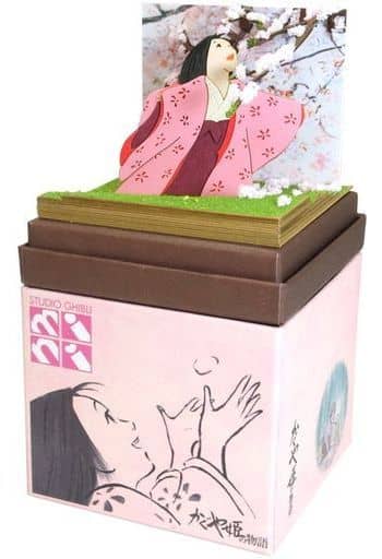 Studio Ghibli Mini The Tale of the Princess Kaguya Kaguya Under the Mountain Cherry Tree Miniature Kit (Used)