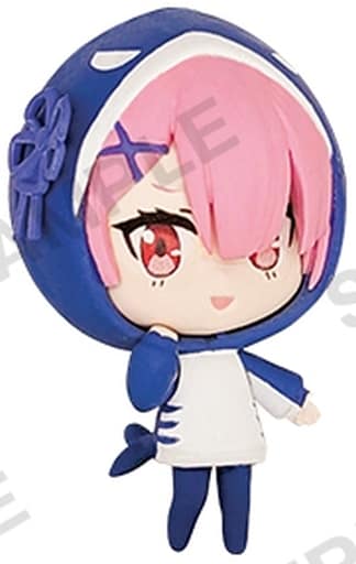 Re:Zero Ram Shirokuro Capsule Trading Figure - Bushiroad Creative