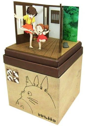 Studio Ghibli Mini My Neighbor Totoro Mini Art Kit Totoro Hands and Feet Mackuro-ke Papercraft Model Kit - Sankei