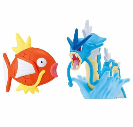 Pokémon Magikarp Gyarados Moncolle 2-Figure Set - Takara Tomy