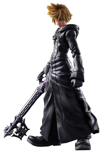 Kingdom Hearts Roxas PLAY ARTS Kai Action Figure, Organization XIII Ver. - Square Enix