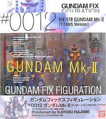 Gundam Series Gundam Mk-II (Titans) / Barzam Kai GUNDAM FIX FIGURATION #0012 Figure - Bandai
