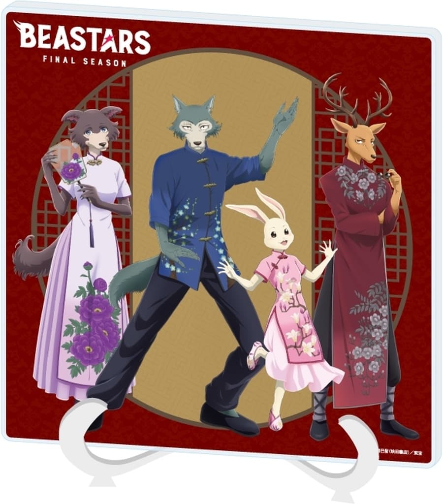 BEASTARS Final Season Group Design Acrylic Art Board - A3