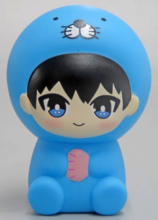 Blue Lock Yoichi Isagi & Bonobono Puni Puni Sofubi Figure - Banpresto