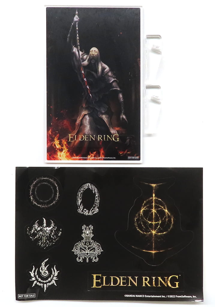ELDEN RING Double Bonus Set Acrylic Panel and Sticker Sheet (Pre-owned) - EBITEN