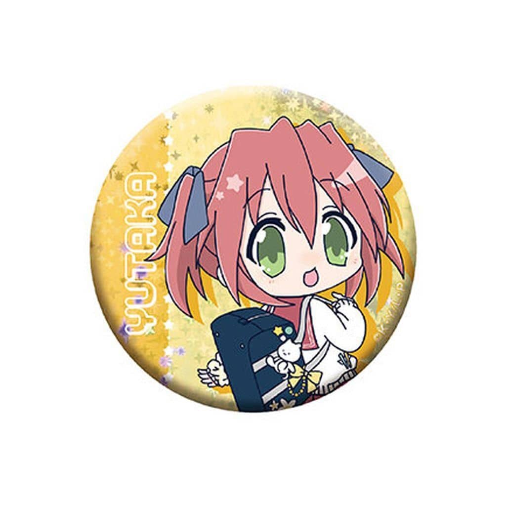 Lucky Star Yutaka Kobayakawa Can Badge - Tapioca