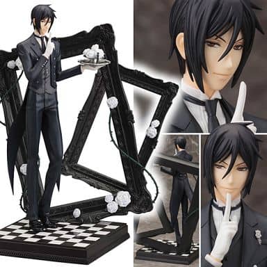 Black Butler Sebastian Michaelis ARTFX J 1/8 Scale Figure - Kotobukiya