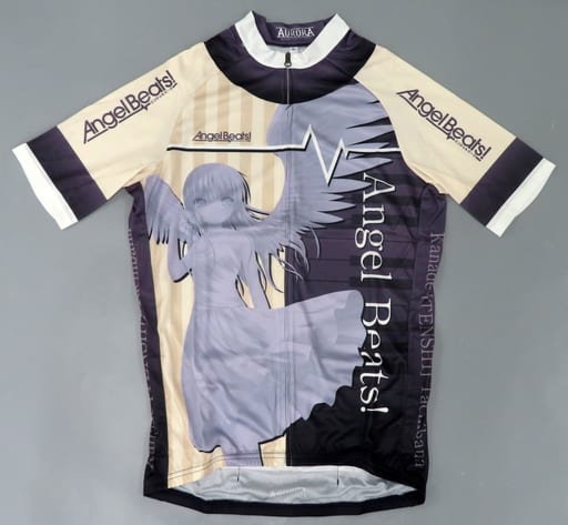 Angel Beats! Angel Cycling Jersey Purple x White S Size - Aurora (Pre-owned)