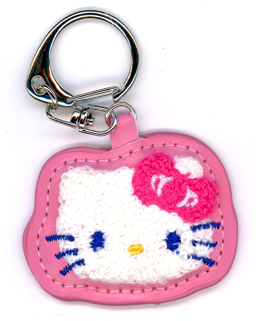 Sanrio Hello Kitty Sanrio Characters Embroidered Keychain (Sagara Embroidery) - System Service