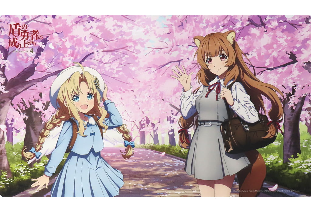 The Rising of the Shield Hero Raphtalia & Filo Season 4 Playmat